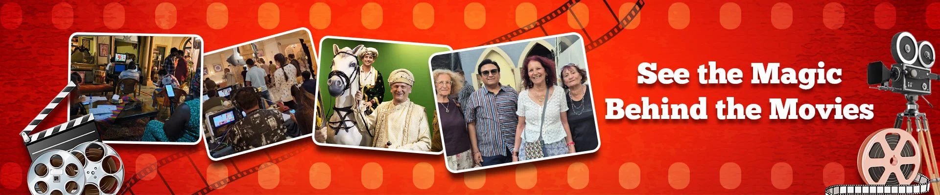 Experience magic behind the cinema