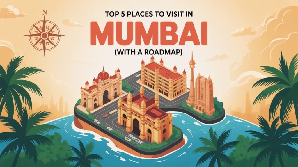 Top 5 Places to Visit in Mumbai with Roadmap | SJ Studios First Stop