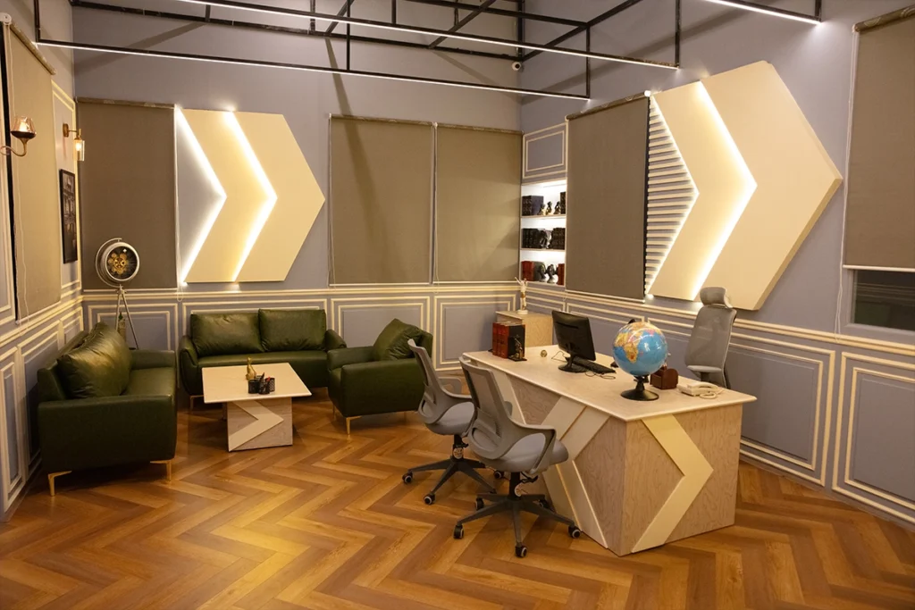 Office Set for Shooting on Rent